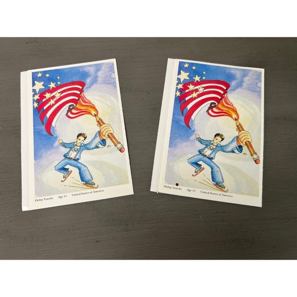 2002 Winter Olympics Torch Relay Pin Collection - 14 Pins and Bonus Post Cards - Picture 5 of 11